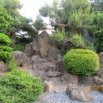 武学流の坪庭あります